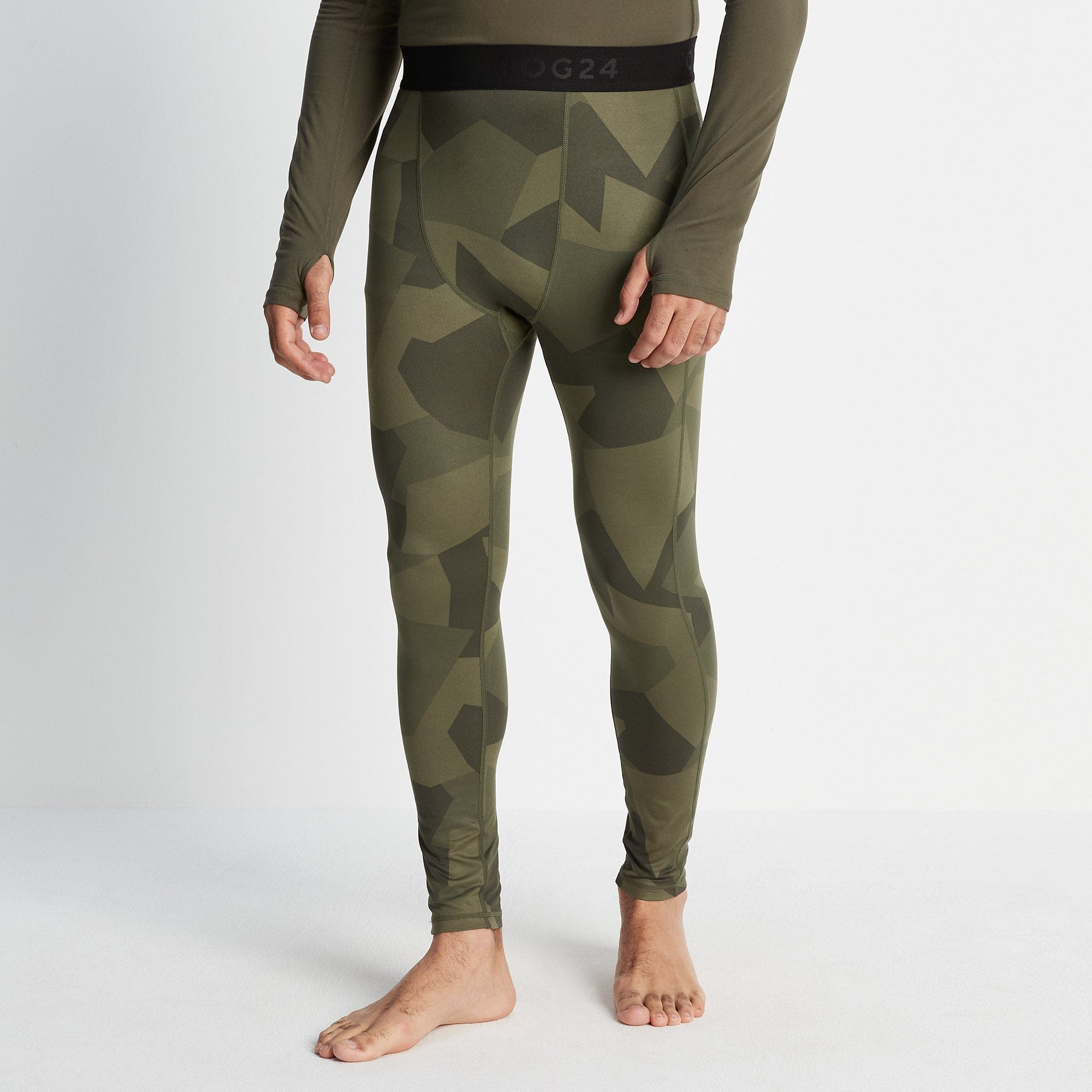 Mens camo 2024 compression tights