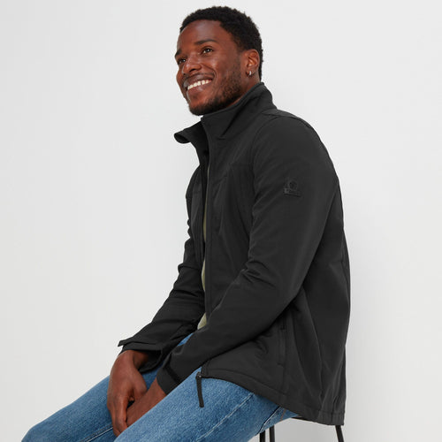 Feizor Mens Shower Resistant Softshell Jacket - Black – TOG24