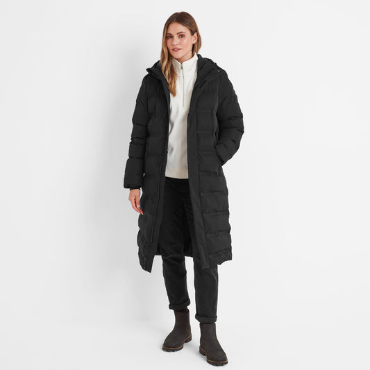 Glaston Womens Parka - Black