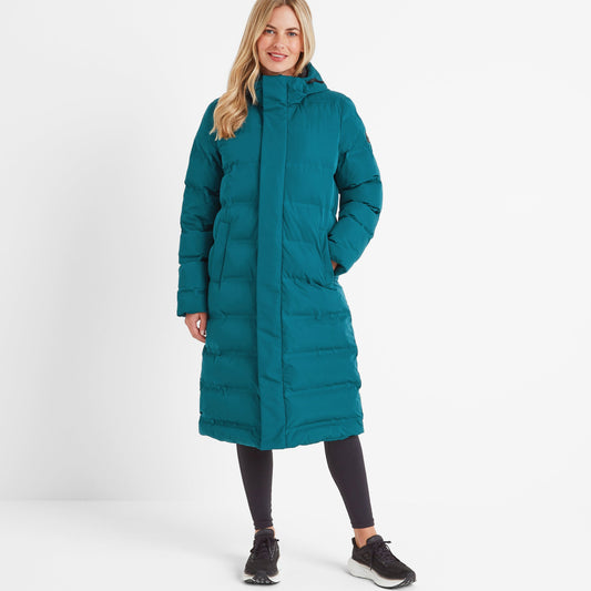 Glaston Womens Parka - Deep Teal