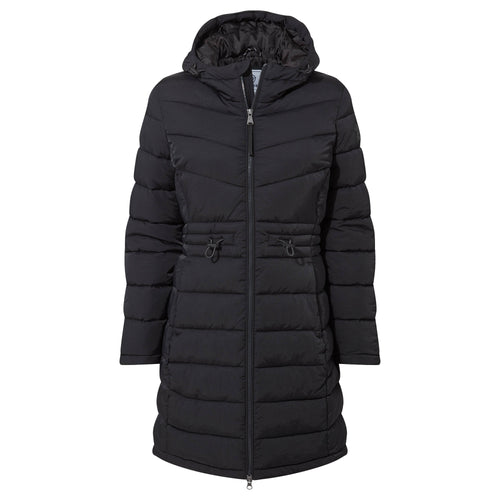 Orton Womens Padded Parka - Black – TOG24